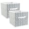 DII® 11" Nonwoven Polyester Herringbone Storage Cubes, 2ct.